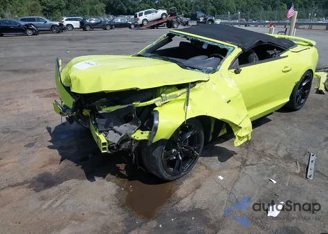 2020 Chevrolet Camaro Rwd 1Lt из США, поврежденный, VIN 1G1FB3DS6L0145221